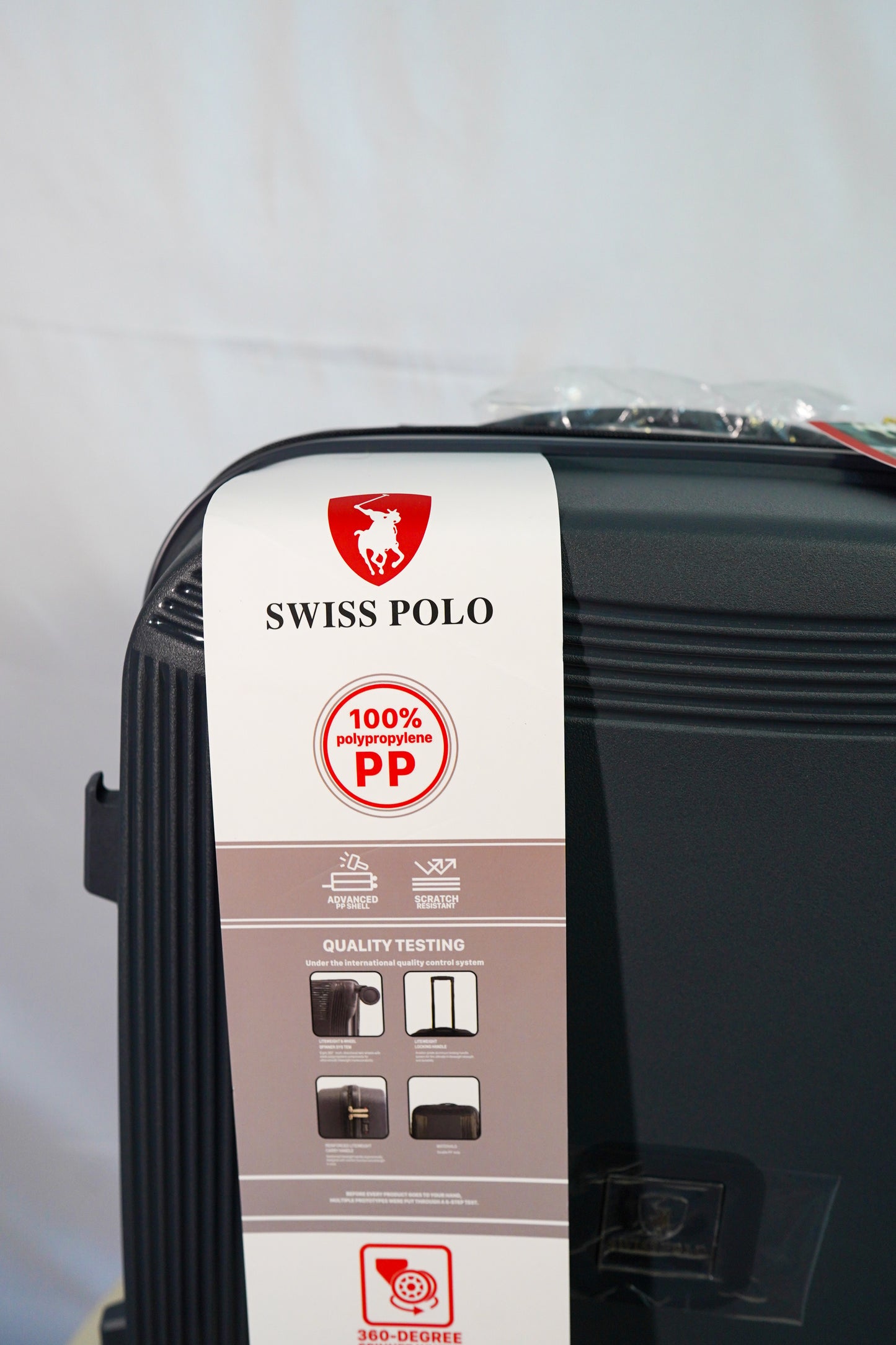 SWISS POLO 20 INCH - BLACK