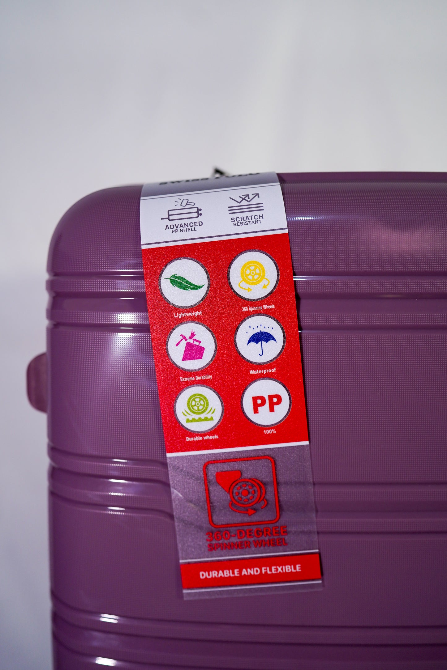 SWISS POLO - PURPLE