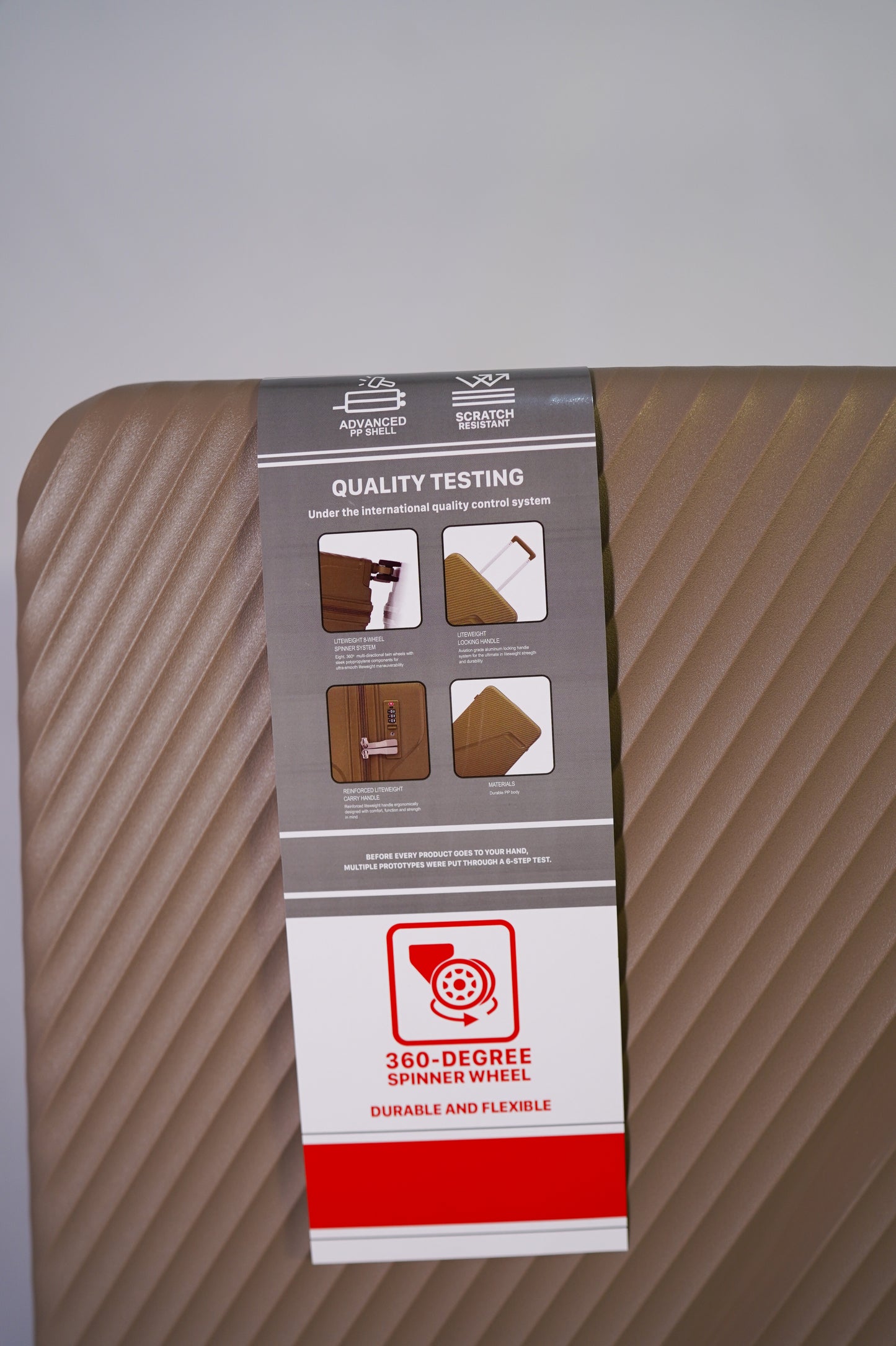 SWISS POLO - LIGHT COFFE