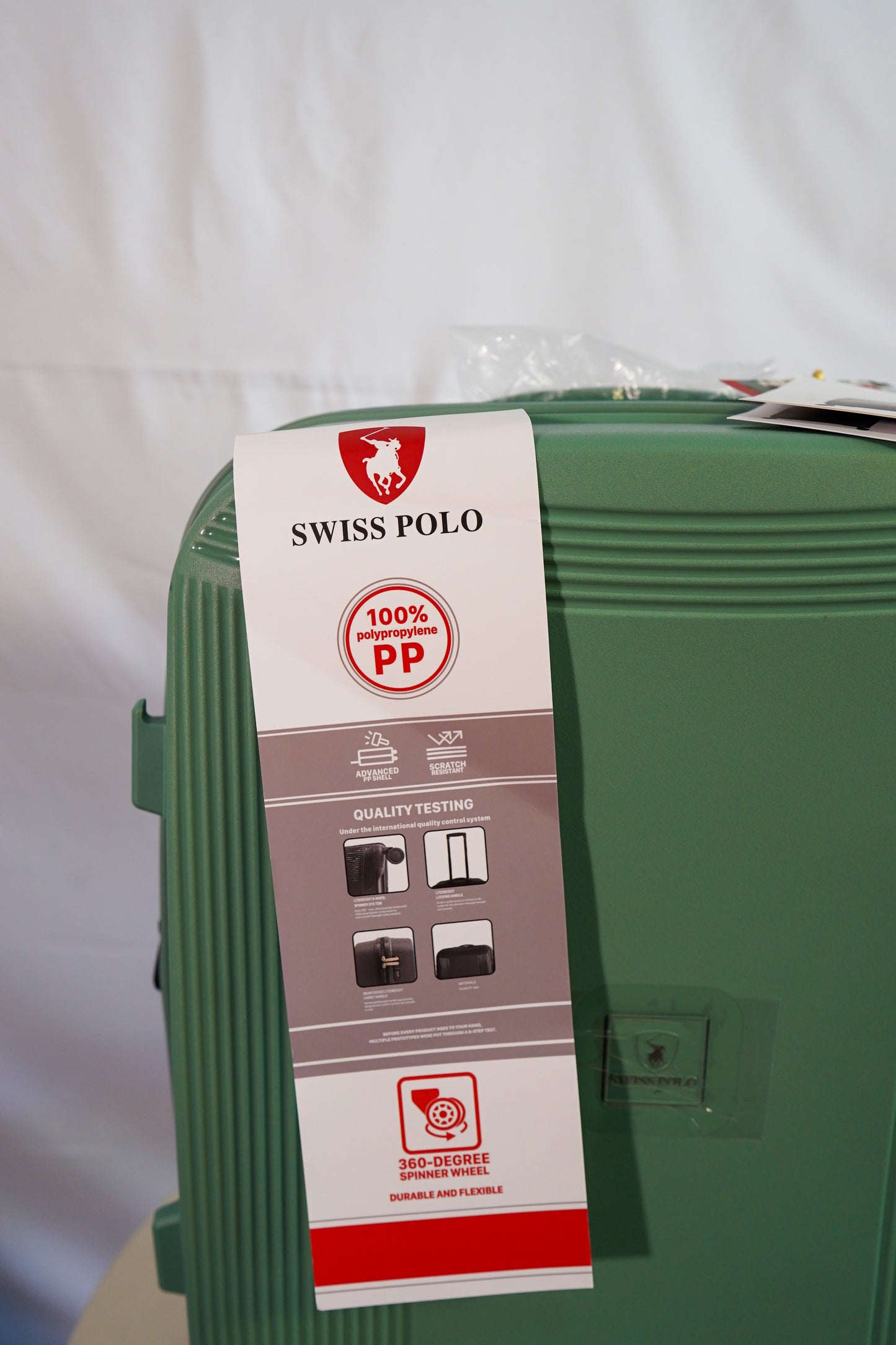 SWISS POLO 20 INCH - MOSS GREEN