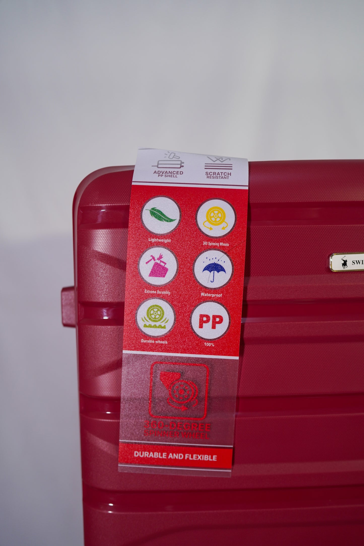 SWISS POLO - RED