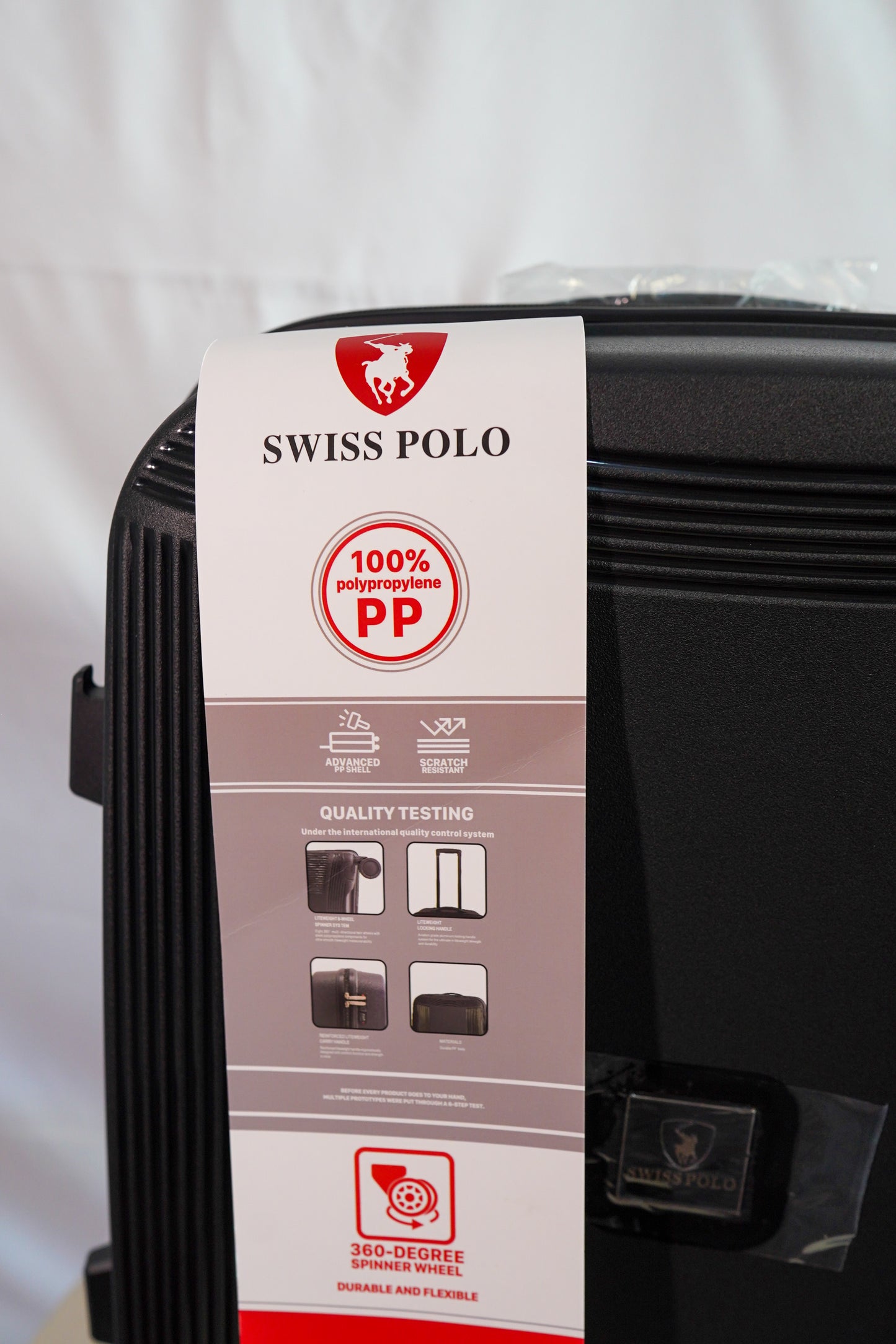 SWISS POLO 28 INCH - DARK GREY