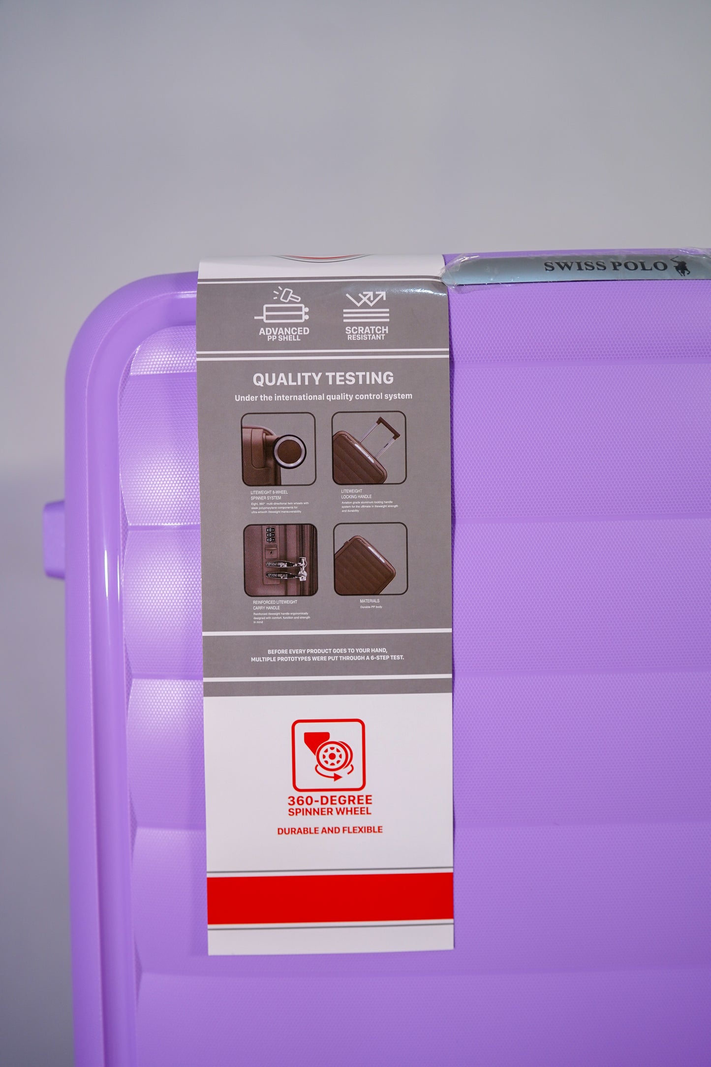SWISS POLO - VIOLET