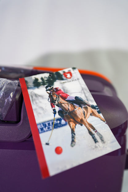 SWISS POLO - DARK PURPLE