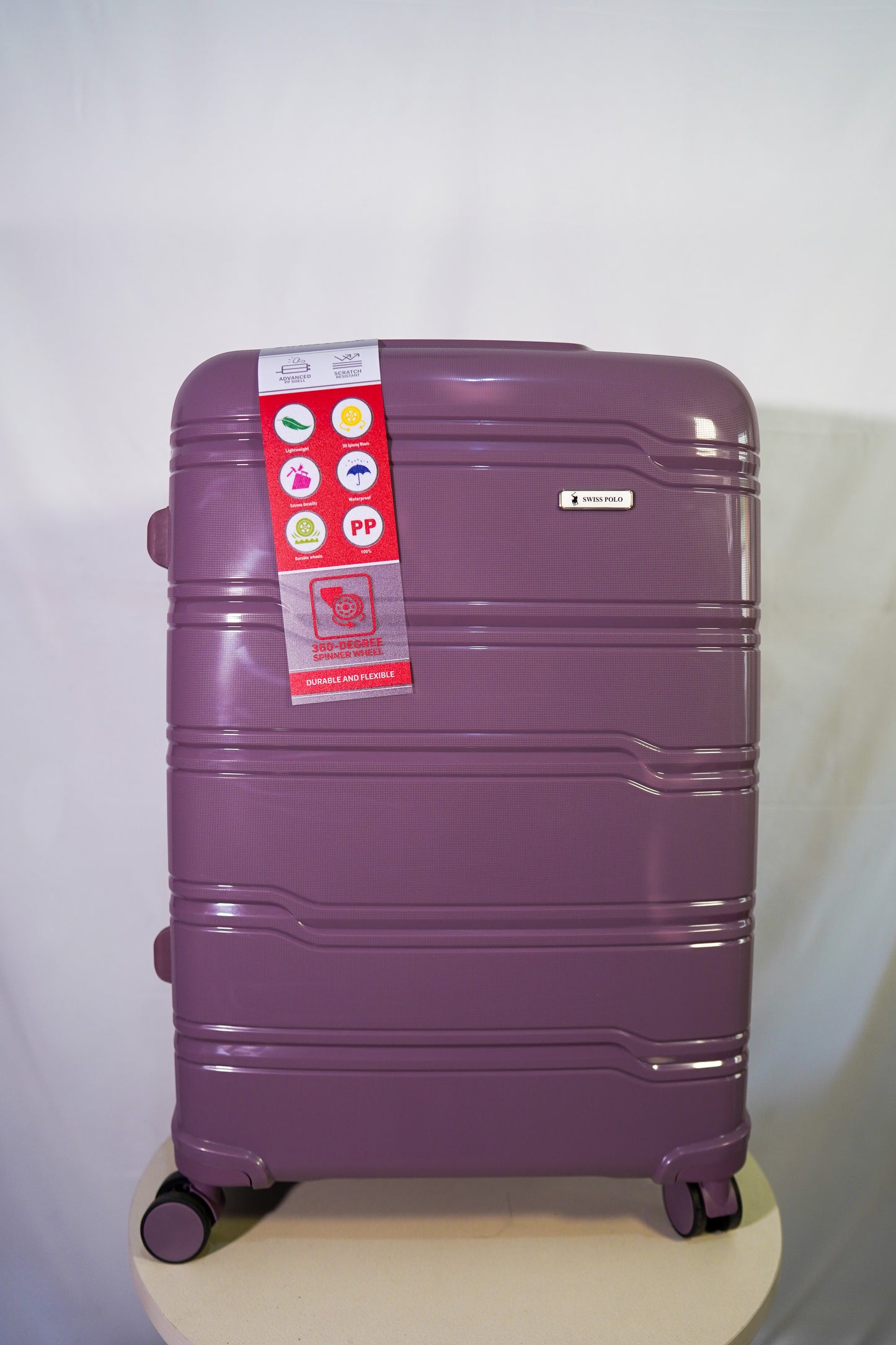 SWISS POLO - PURPLE